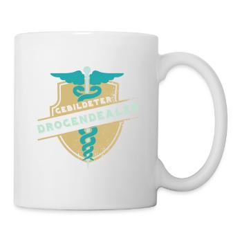 Gebildeter Drogendealer - Medizin - Tasse - Weiß - Rechts