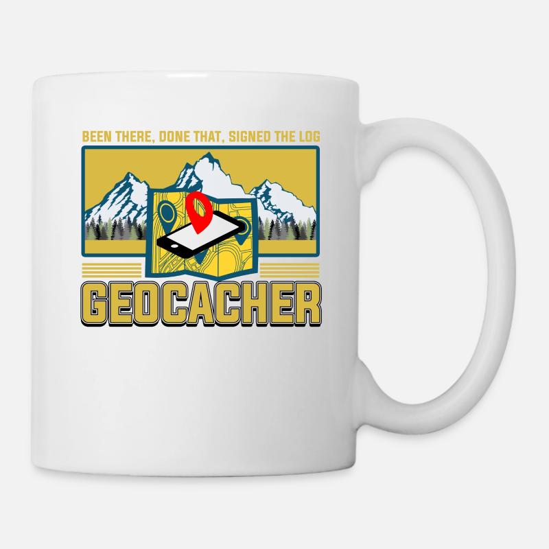 geocaching - Mug blanc - blanc