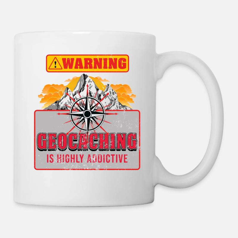 Geocaching - Mug - white