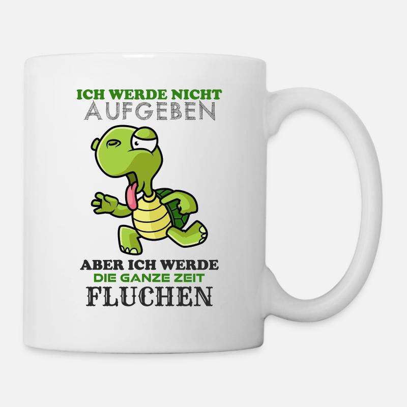 Lahme Schildkröte - Tasse - Weiß