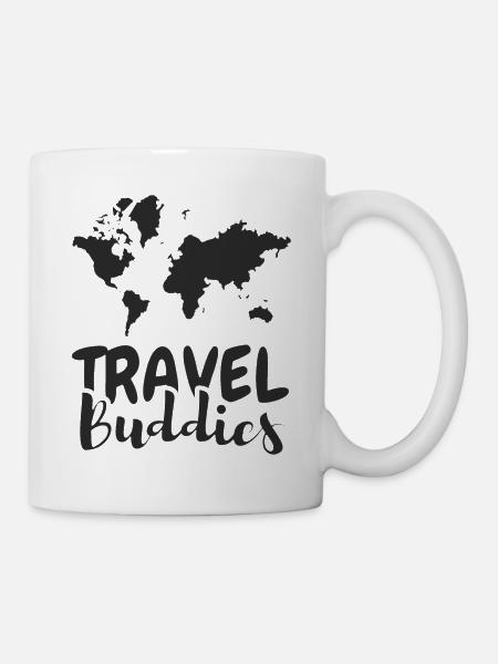 Reise Buddies Reisen - Tasse - Weiß