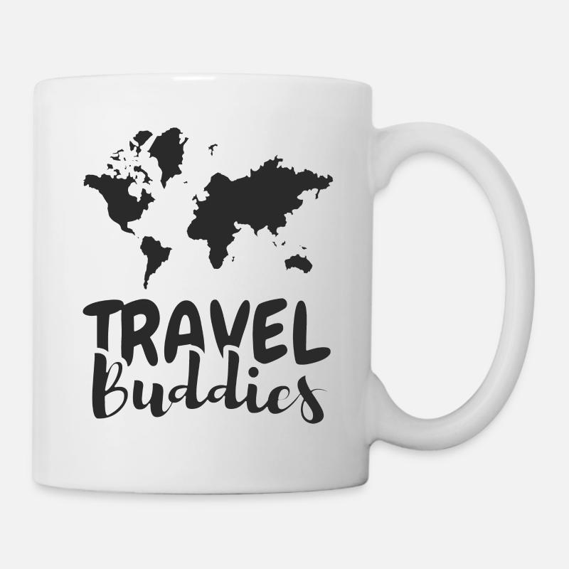 Reise Buddies Reisen - Tasse - Weiß