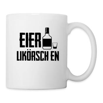 Eier Likoerschen - Tasse - Weiß - Rechts