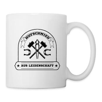 Hufschmied - Tasse - Weiß - Rechts