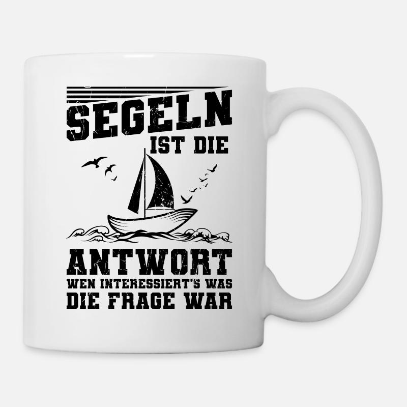Segeln - Tasse - Weiß