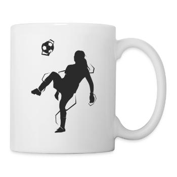 Women soccer - Mug - white - Right