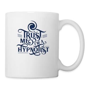 Team Hypnotiseur Hypnotisch Hypnotisieren Hypnose - Tasse - Weiß - Rechts