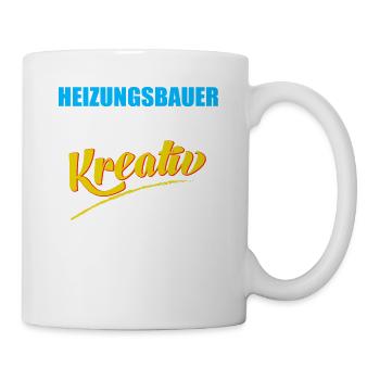 Heizungsbauer Berufe Heizungsbau Installateur - Tasse - Weiß - Rechts