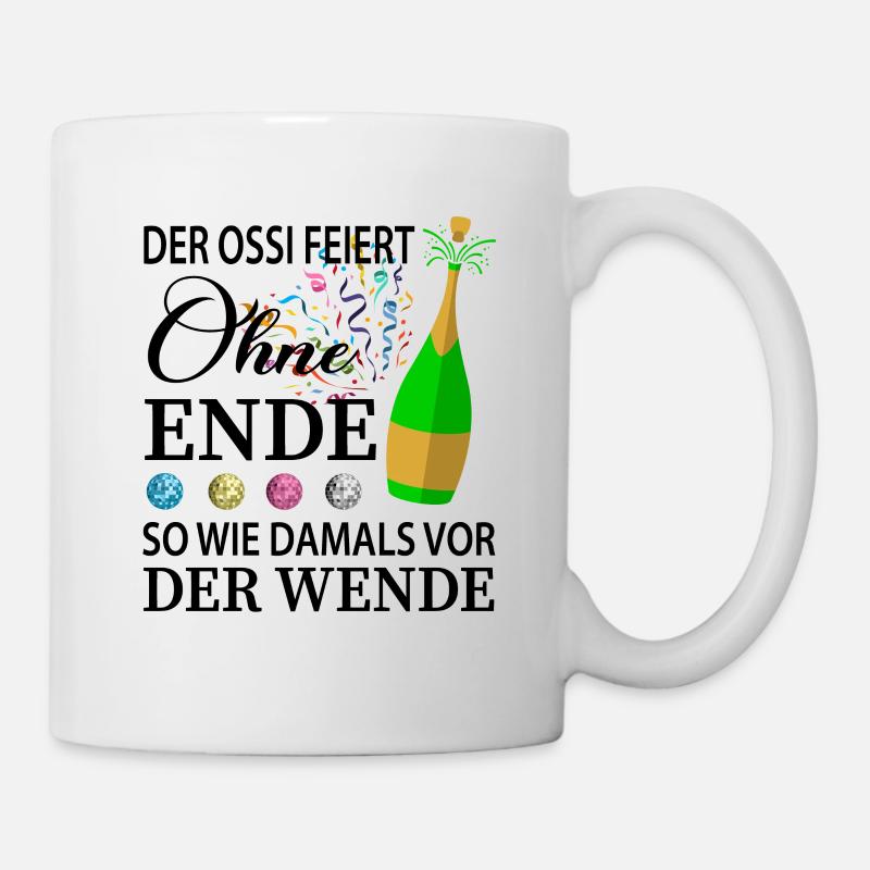 DDR Ossi - Tasse - Weiß