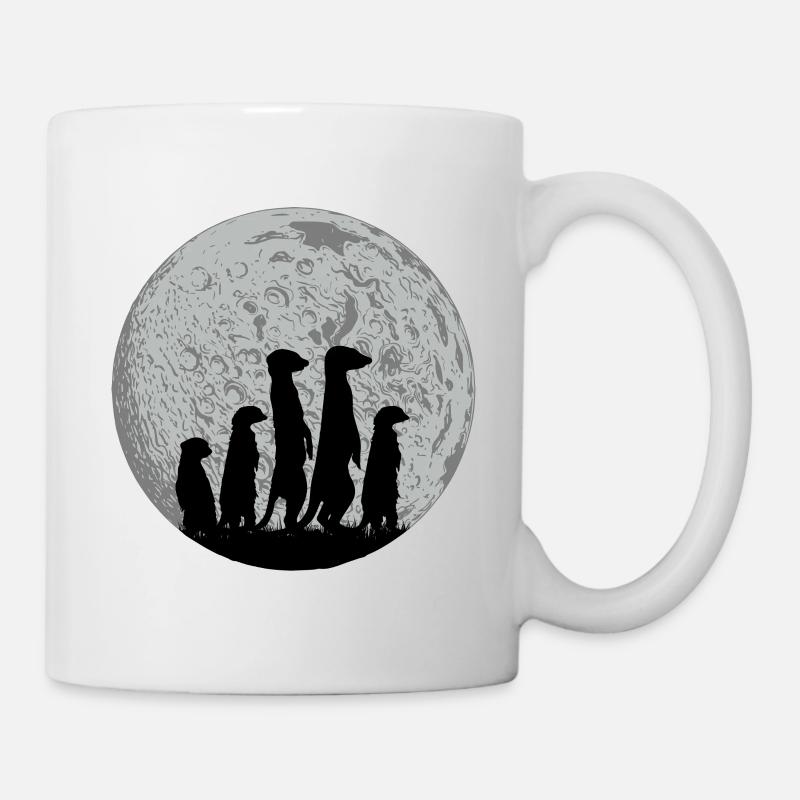 suricates - Mug blanc - blanc