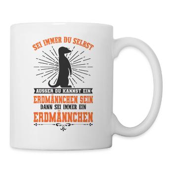 suricates - Mug blanc - blanc - Droite