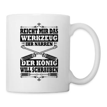 Heimwerker - Tasse - Weiß - Rechts