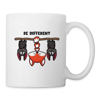Sei Anders Fuchs - Tasse - Weiß - Rechts