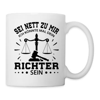 Jura Juristen Student - Tasse - Weiß - Rechts