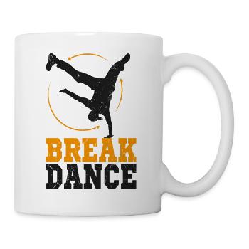 break dance - Mug blanc - blanc - Droite