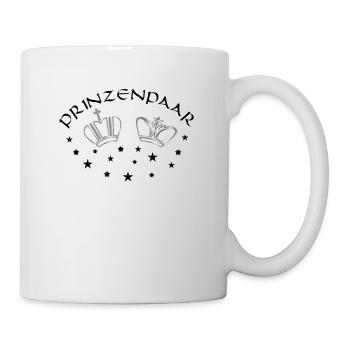 Prinzenpaar | Karneval | Kostüm | Fasching - Tasse - Weiß - Rechts