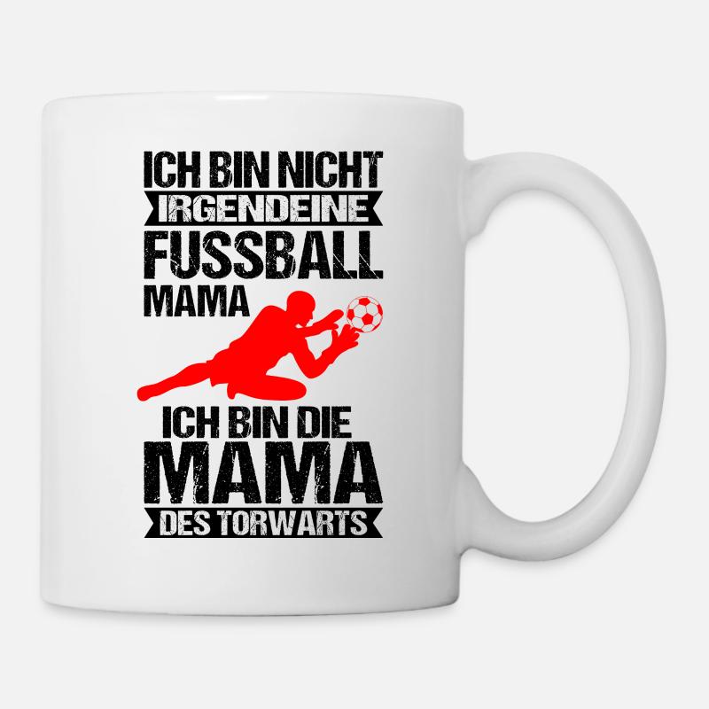 Torwart Mama - Tasse - Weiß