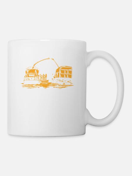 Mein Lieblingssport Maistransport - Maistransport - Tasse - Weiß