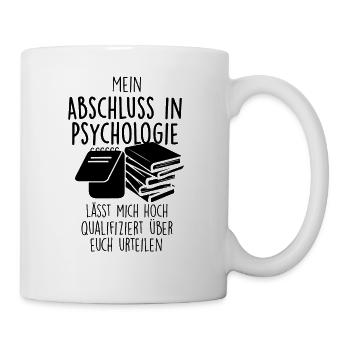 Psychologie Student - Tasse - Weiß - Rechts
