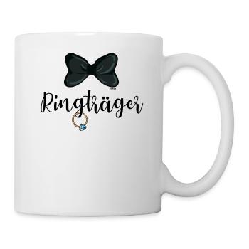 Ringträger Ring Security Hochzeit JGA - Tasse - Weiß - Rechts