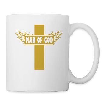 Pasteur pasteur Bible homme de Dieu chrétien - Mug blanc - blanc - Droite