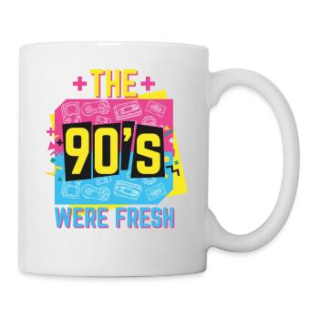 Cadeau des années 90 90 90 · les années 90 étaient fraîches - Mug blanc - blanc - Droite