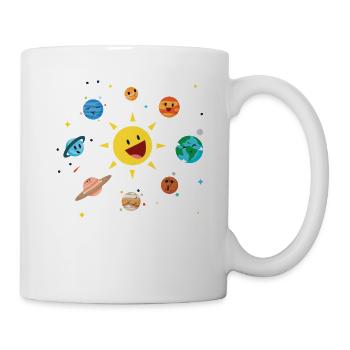 Solar System For Kids space lover Shirt - Mug blanc - blanc - Droite