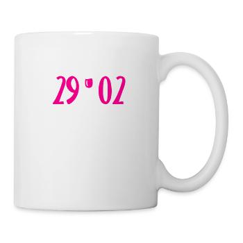 29 février - Escalade tous les 4 ans - Mug blanc - blanc - Droite