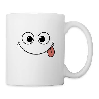 Funny face - Mug - white - Right