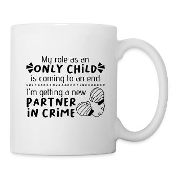 Baby reveal siblings - Mug - white - Right