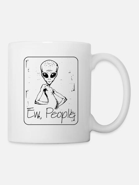 Alien - Tasse - Weiß