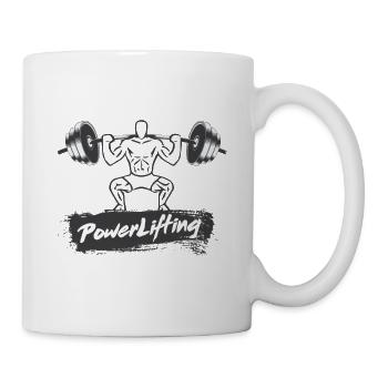 Powerlifting - Mug - white - Right