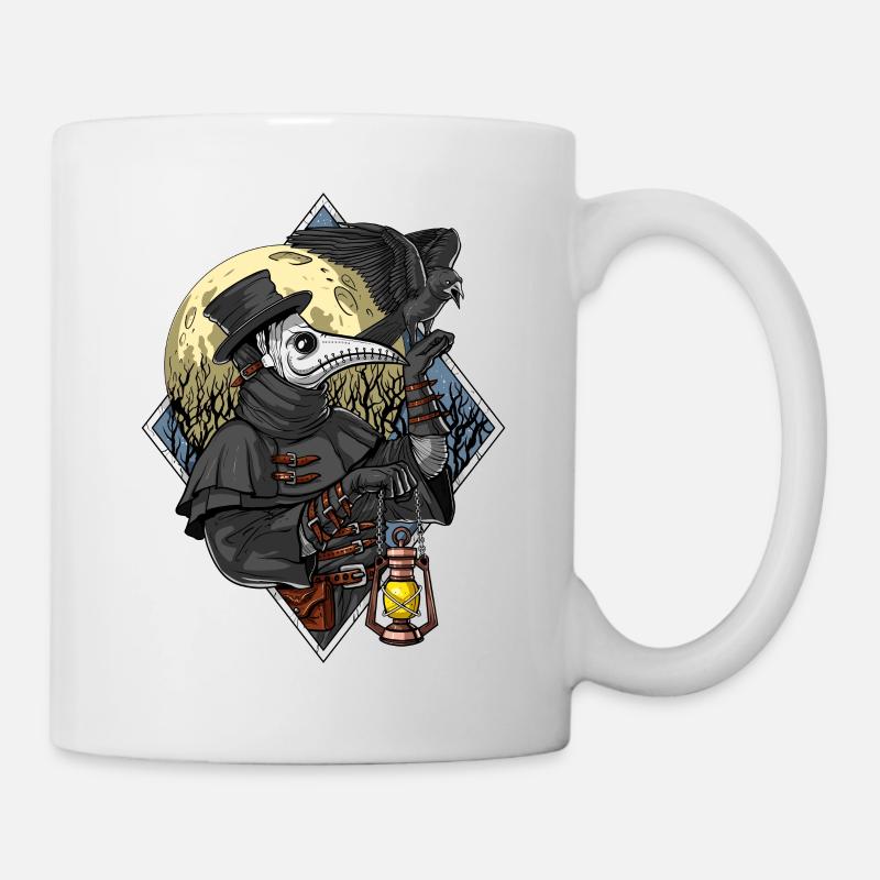 Pest Arzt - Tasse - Weiß