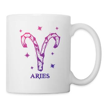 Aries zodiac sign - Mug - white - Right