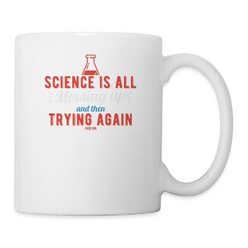 Wissenschaft Nerd Forschung Lehrer Labor - Tasse - Weiß - Rechts