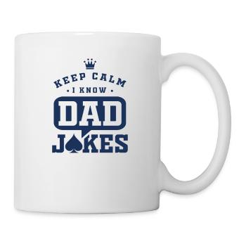 Dad Jokes - Tasse - Weiß - Rechts