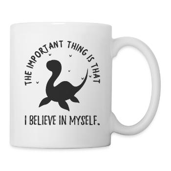 Loch Ness Myth Funny Nessi - Mug - white - Right