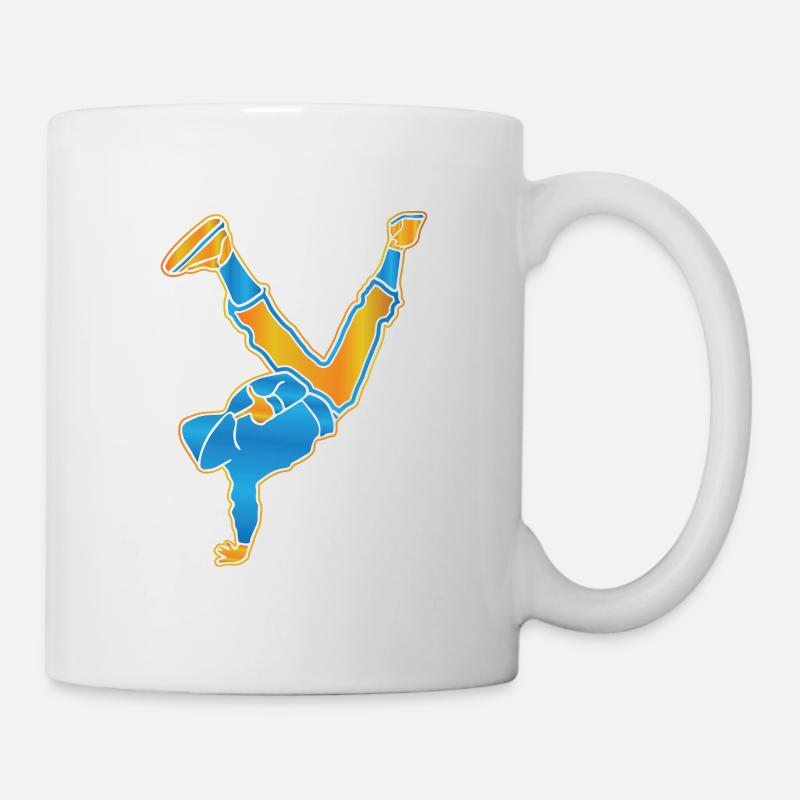 Breakdance - Tasse - Weiß