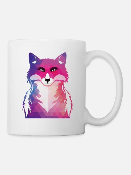Fuchs - Tasse - Weiß