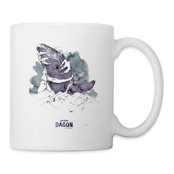 DAGON (H. P. Lovecraft) - Tasse - Weiß - Rechts