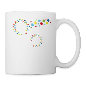 Autism Awareness World Autism Awareness Day Shirt - Tasse - Weiß - Rechts