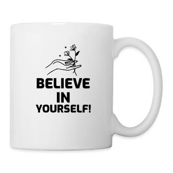 Believe In Yourself! - Motivation - Mug - white - Right