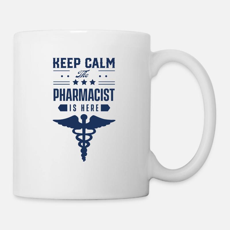 Équipe de médecine pharmacien pharmacien - Mug blanc - blanc