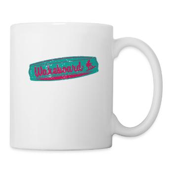 Wakeboard - Tasse - Weiß - Rechts