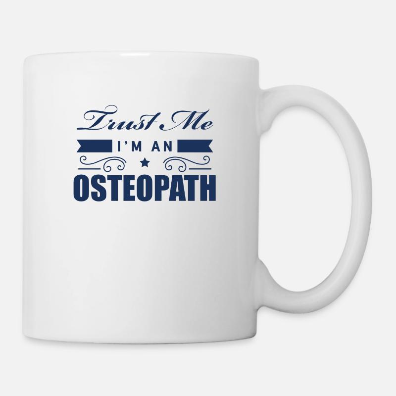Osteopath Praxis Osteopathie Heilkunde Heilpraxis - Tasse - Weiß