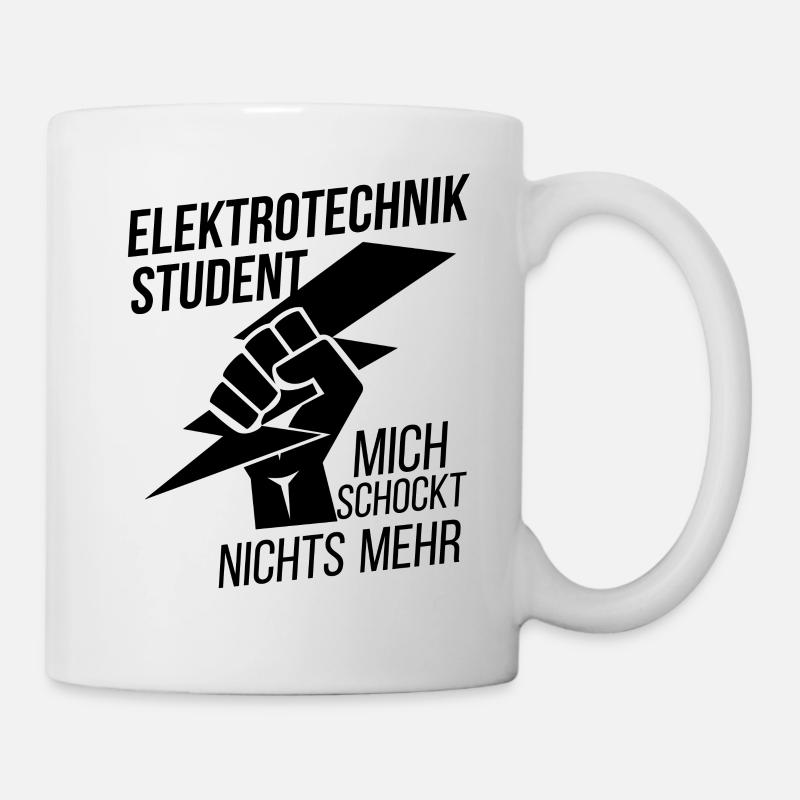 Elektrotechnik Student - Tasse - Weiß