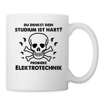 Elektrotechnik Studium - Tasse - Weiß - Rechts