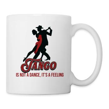 Tango, Tango Tänzer - Tasse - Weiß - Rechts