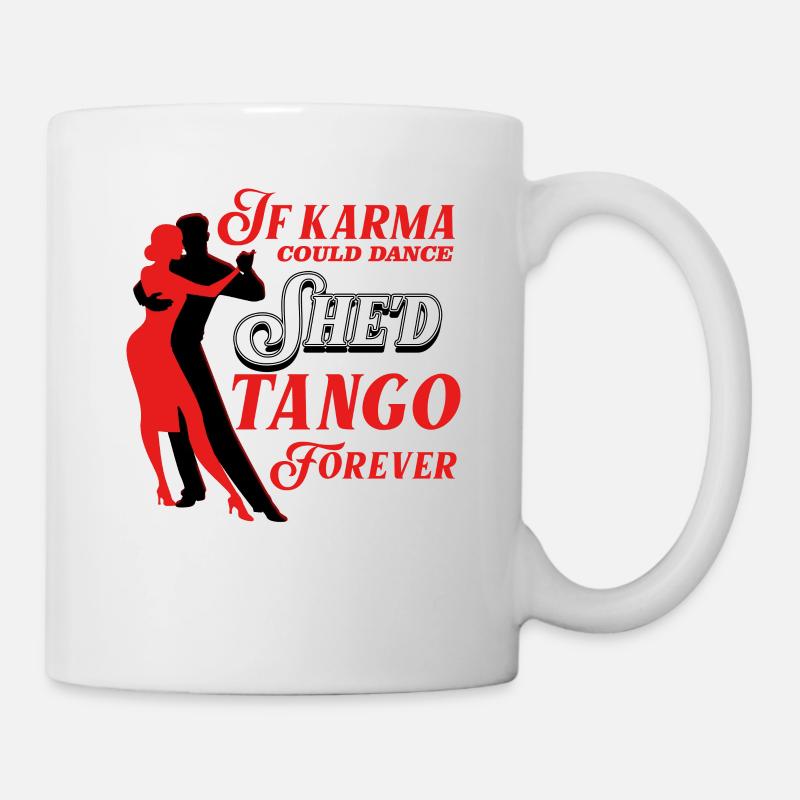 Tango, Tango Tänzer - Mug - white
