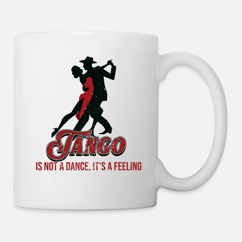 Tango, Tango Tänzer - Tasse - Weiß